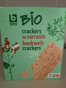 Crackers de sarrasin bio Boni