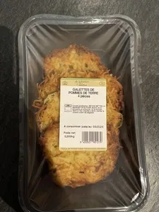 Galettes de pommes de terre