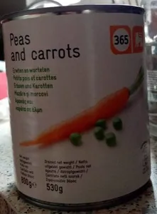 Peas and carrots