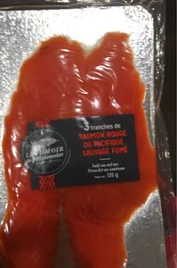 Saumon rouge du pacifique sauvage fume