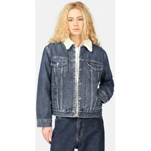 Levi's Jacka - Sherpa Truck Female M Blå