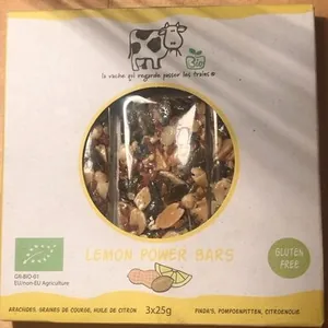 Lemon power bars