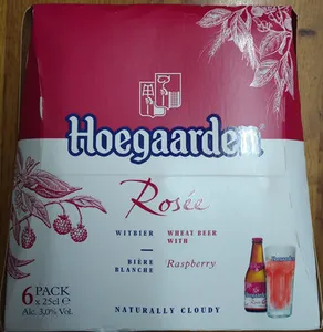 6X25CL BIERE HOEGAARDEN ROSEE