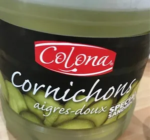 Cornichons aigres doux