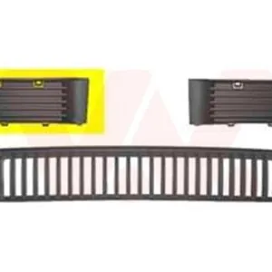 Ventilationsgaller, stötfångare VAN WEZEL 7625592