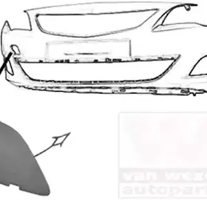 Lucka, bogserkrok VAN WEZEL 3749587