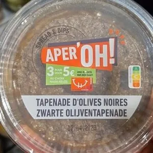 Tapenade olives noires