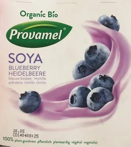 Dessert soja à la myrtille