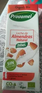 Leche de almendras natural bio