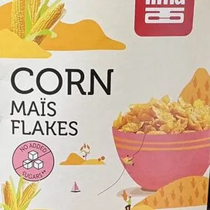 Corn mais flakes organic glutenfree