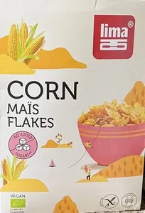 Corn mais flakes organic glutenfree