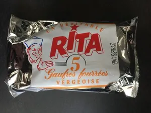 Gaufres Fourrées Vergeoise