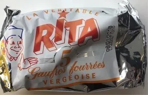 Gauffres fourrées vergeoise