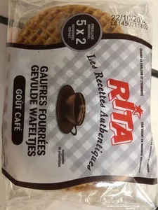 Gauffres fourrees café
