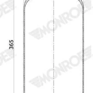 Luftbälg MONROE ASP2039
