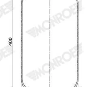 Luftbälg MONROE ASP2037