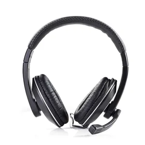 PC headset | Over-Ear | Stereo | 2x 3.5 mm | Vikbara Mikrofon | Svart