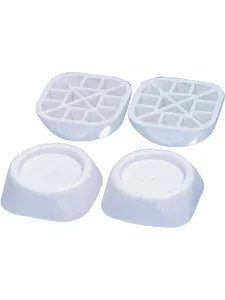 Nedis Anti vibrationsdämpare | Passar till: Universell | 4 st. | Vit | Plast