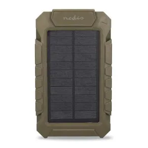 Nedis Solpanel | 5 / 6 / 12 V DC | 0.5 A / 1.0 A A | DC Jack | Tillbehör till: WCAM130GN / WCAM150GN / WCAM250GN / WCAM460GN