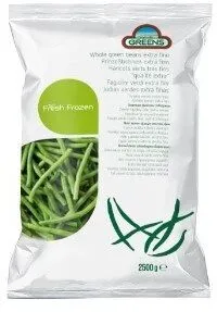 Haricots verts surgelés