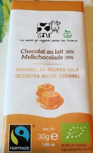 Chocolat au lait caramel beurre salé