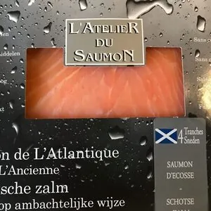 L'atelier du saumon Saumon de l'Atlantique fumé à l'ancienne