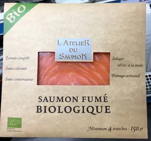 Saumon fumé biologique