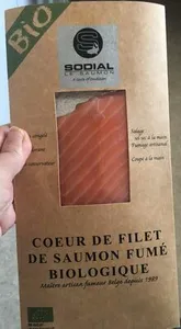 Pavé de saumon au poivre biologique