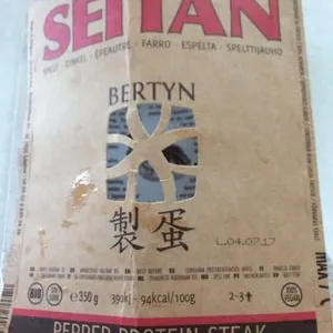 Seitan Pepersteak (spelt)