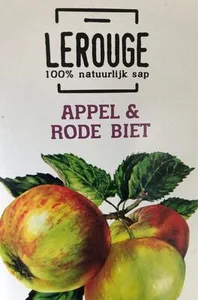 Natuurlijk sap appel rode biet