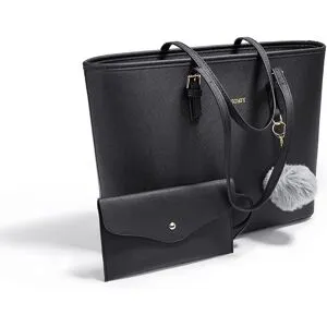 Lollanda Stort kapacitet Handväska - Kvinnor Handväskor PU Läder Toteväska ,Elegant Väska Dam , Shoulder för Work Shopping Party