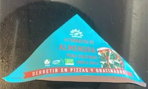 Alternativa de almendra para gratinar