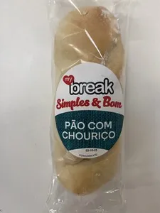 pao com chouriço maquina