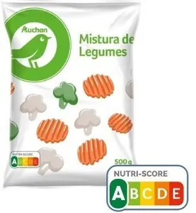 Carottes en rondelles surgelées