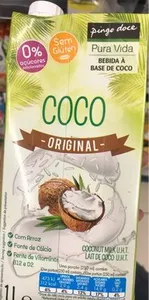 Bebida à Base de Coco, Coco, Original