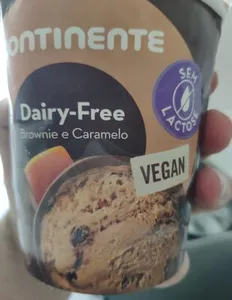 Dairy-Free Brownie e Caramelo