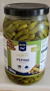 Métro chef pepino em vinagre