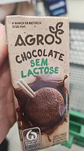 Agros chocolate sem lactose