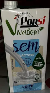 Leite, Meio Gordo, sem Lactose*
