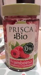 Mermelada de frambuesa bio