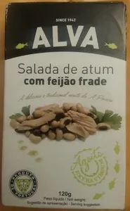 Salada de atum com feijão frade