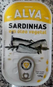 Sardinhas em óleo vegetal