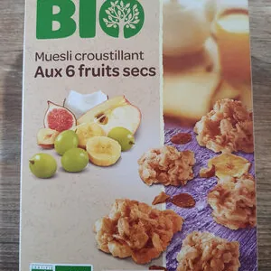 musli croustillant aux 6 fruits secs