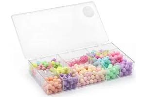 Pearl ´n Fun - Pastel perlemix m/elastiksnor assorted former