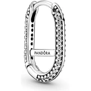 Pandora Me örhänge Pavé Link Sterling Silver 299682C01