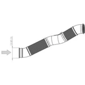 Avgasrör Dinex 67200