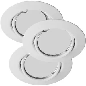 Nordlux Triton 54540101 Downlight 3-Pack, Gu10, Ip23, 35w Vit, Belysning