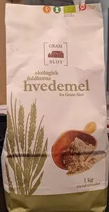 Økologisk fuldkornshvedemel fra gram slot