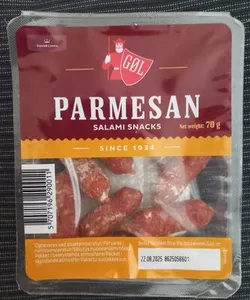 Parmesan Salami Snack