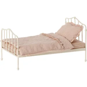 Maileg Säng Miniatyr Rosa